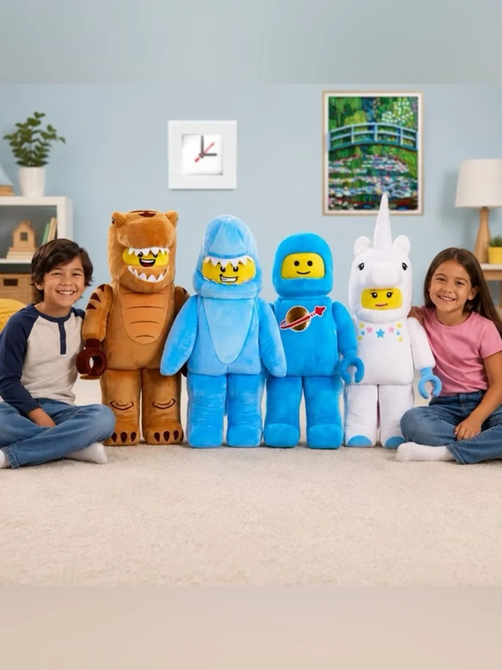 Astronaut LEGO® Oversized Pillow Buddies